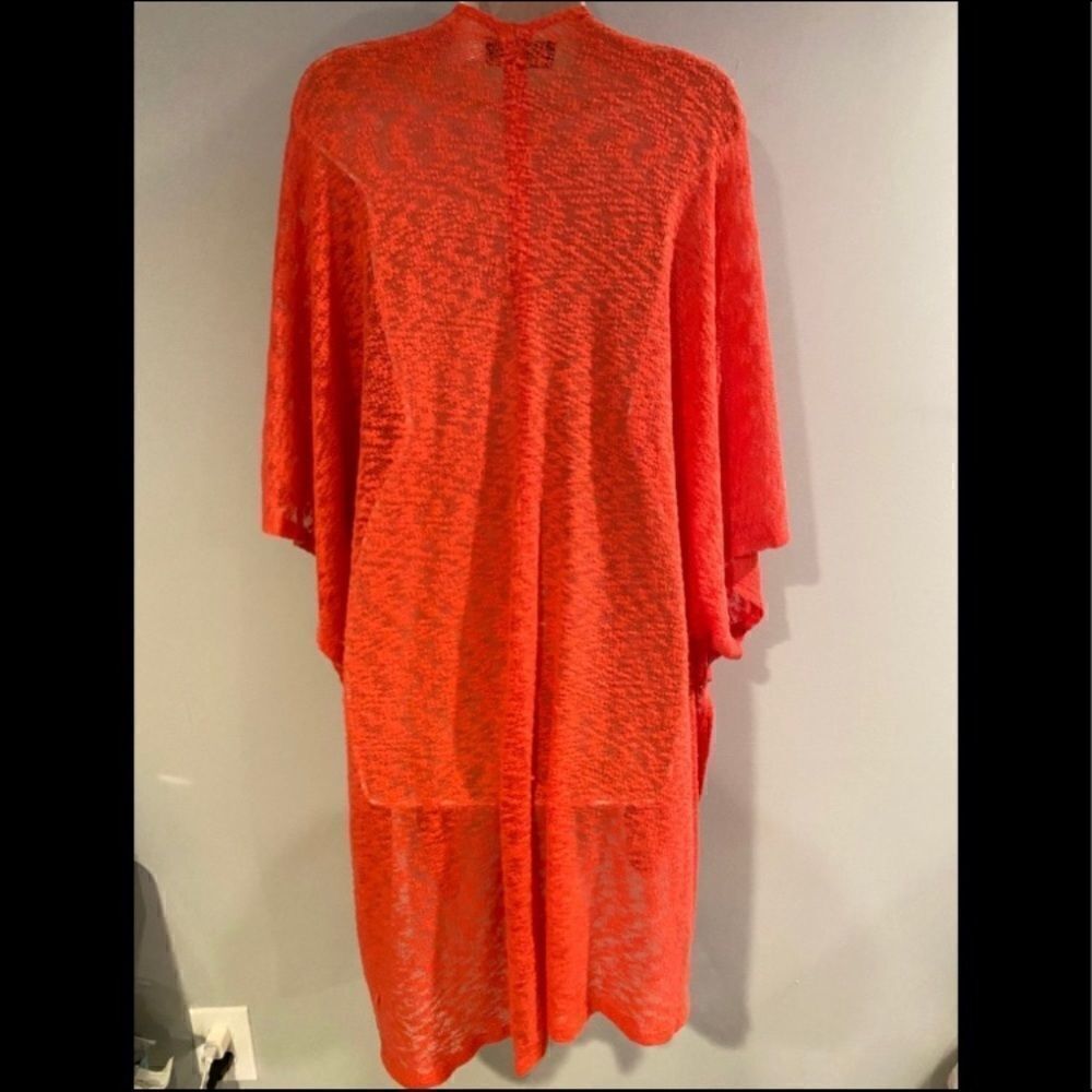 Status By Chenault Orangecascade Drape Cardiganm - image 4